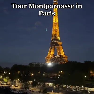 Ride the elevator to the 56th floor for panoramic views of Paris, including the Eiffel Tower. Less crowded than other viewpoints and great for sunset views.
