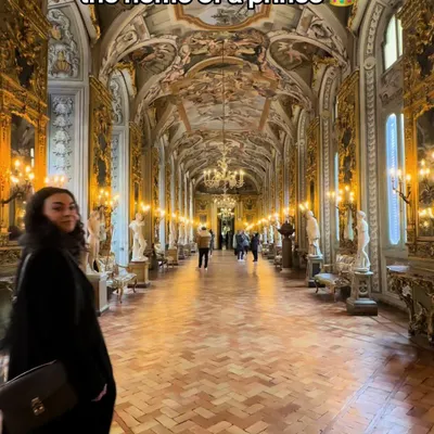 A luxurious, privately-owned palace filled with stunning Renaissance paintings. Feels like stepping into history with its opulent rooms and artwork.