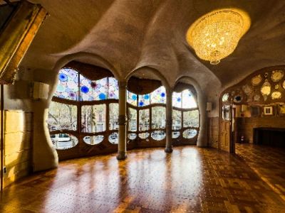 Visiting Casa Batlló is like stepping into a dream world crafted by Gaudí's genius. The building's vibrant mosaics and unique skeletal structure make it a must-see. Don't miss the roof terrace where you can enjoy panoramic views of Barcelona, which adds a magical touch to your experience.