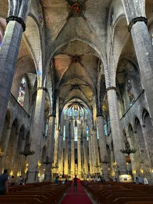 Visiting the Basílica de Santa Maria del Mar is like stepping into a piece of history. This magnificent church, with its soaring columns and beautiful stained glass, exemplifies Catalan Gothic architecture. Friends rave about the serene atmosphere and breathtaking ambiance that makes it a perfect spot for reflection or photography. Don't miss the chance to explore its fascinating story!