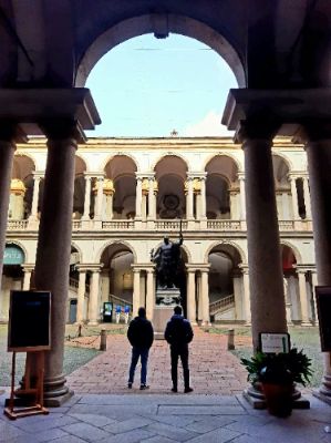The Pinacoteca di Brera is a must-visit in Milan for art lovers. It houses an incredible collection of Italian Renaissance paintings, including works by Caravaggio and Raphael. The museum's elegant architecture and tranquil courtyard create a perfect ambiance for appreciating its artistic treasures. Don't miss the chance to wander through its beautiful galleries.