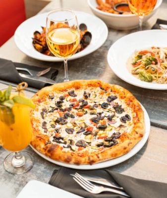 Pomodoro Trattoria offers a delightful escape into authentic Italian cuisine, with an inviting ambiance perfect for family dinners or romantic dates. Their homemade pasta and classic sauces are crowd favorites, and the friendly service makes for an enjoyable dining experience. Don't miss out on their seasonal specials!