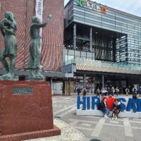 Hirosaki Station is more than just a transportation hub; it's a charming gateway to the cultural and natural beauty of Aomori. The station's elegant design reflects traditional Japanese aesthetics, making it a pleasant stop for travelers. It's also conveniently located near Hirosaki Castle and the beautiful cherry blossom trees, perfect for a picturesque stroll.