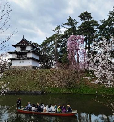 Hirosaki Castle, surrounded by stunning parklands and famous for its cherry blossoms, is a must-see. Explore its historical significance and picturesque surroundings which attract countless visitors, especially during sakura season. Don't miss the chance to stroll through the castle's park and enjoy breathtaking views and photo opportunities.