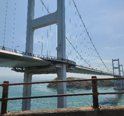 The Kurushima Kaikyo 3rd Bridge is an architectural wonder that offers spectacular panoramic views of the Seto Inland Sea. It's perfect for a leisurely stroll or cycling, allowing you to appreciate the surrounding islands and the strait. Don't forget to bring your camera to capture the stunning sunsets!